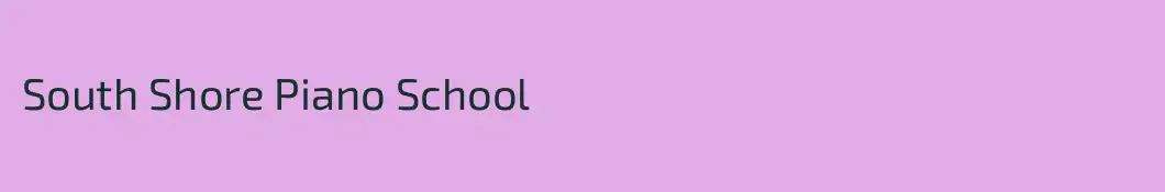 South Shore Piano School